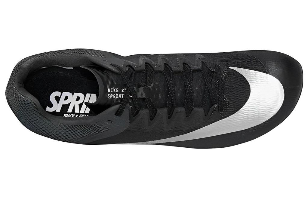 Nike Air Zoom Rival Sprint Spikes 'Black Metallic Silver' DC8753-001