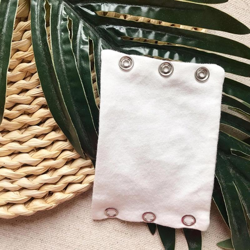 5 Peças Extensor de Roupa de Bebê Extensores de Algodão para Body Macacão de Fralda Alongar Estender Filme Parceiro de Macacão para Bebês Meninos Meninas