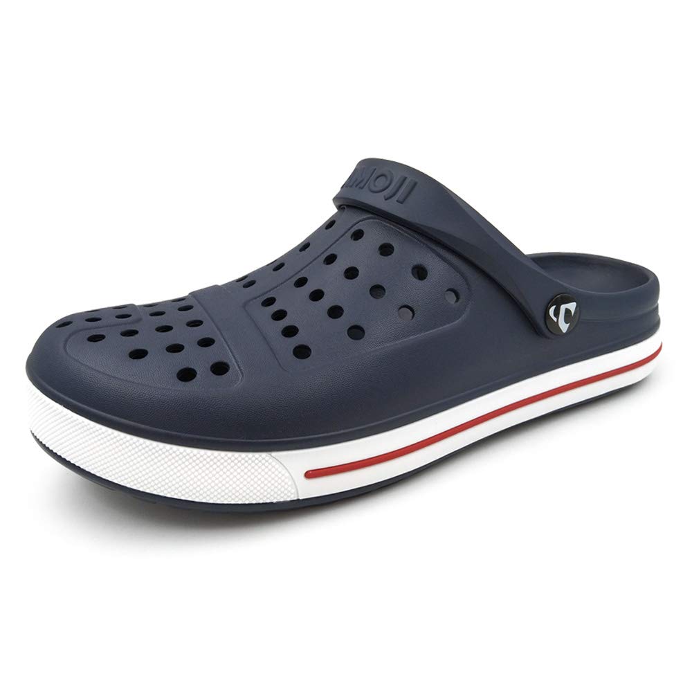 Clog Beach Fashionable Sandals for Large CL1820 Navy [Amoji] Men s Sandals, Women s Sandals, Sandals, Outdoors, Beach, River, Stylish, Breathable,
