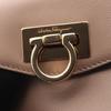 Used Salvatore Ferragamo Gancini 2WAY Handbag leather Beige Used Women
