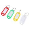 10X Label Keychain Keychain 10pcs 50.0mm X 22.0mm Blue