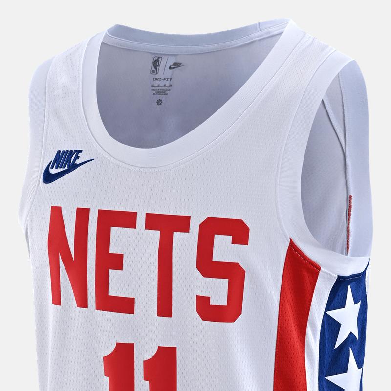 Nike NBA 22-23 Fan Edition Nets Kyrie Irving No. 11 Jersey Unisex Tops White DO9444-102