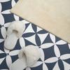 Self-Adhesive Vinyl Panel With Print For Living Room 120x60 cm Geometric Flower Pattern
