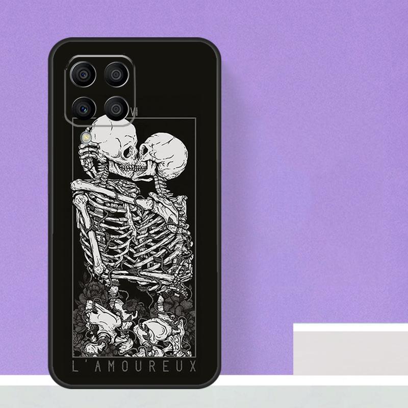 Aesthetics Skeleton Case For Samsung Galaxy M21 M31 M15 M55 M56 M36 M16 M06 M13 M33 M53 M12 M32 M52 M14 M34 M54
