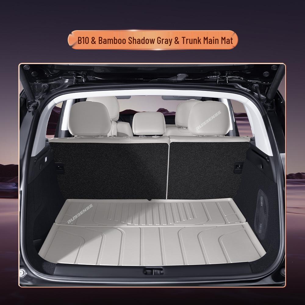 Коврик в багажник для Leapmotor B10: Полузакрытый TPE, Индивидуальный для модификации интерьера Leapmotor B10