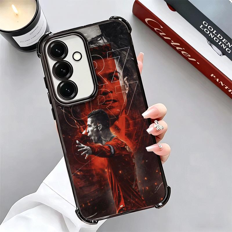 Fußballstar R-Ronaldo C-CR7 Weiche Handyhülle für Samsung A17 A27 A07 A37 A57 A16 A56 A15 A55 A14 A54 A13 A53 A26 A36 A25 A35 A2