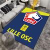 Lille OSC Logo Carpet Design Suitable As a Non-slip Mat for the Living Room or Bedroom Sofa