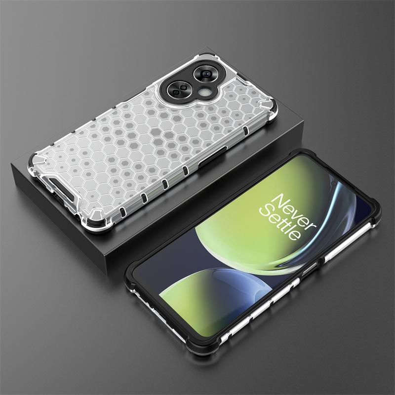 Für OnePlus Nord CE 3 Lite 5G 2023 Hülle Klar Hybrid Armor Handyhüllen Für One Plus 1+ Nord CE3Lite Stoßfest Hart Rückseite