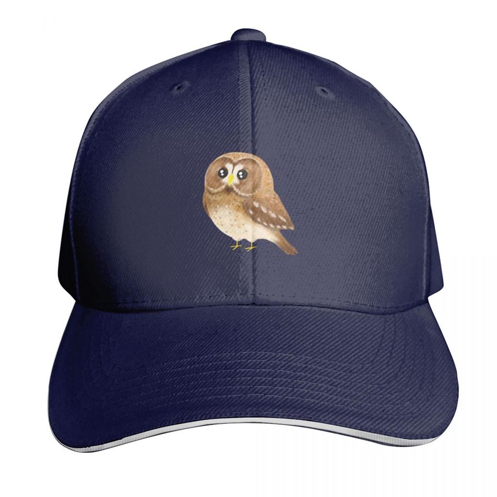 Tawny Owl Baseball Cap Hat Luxury Brand Designer Hat Cute Luxury Unisex Hat For Unisex Womens