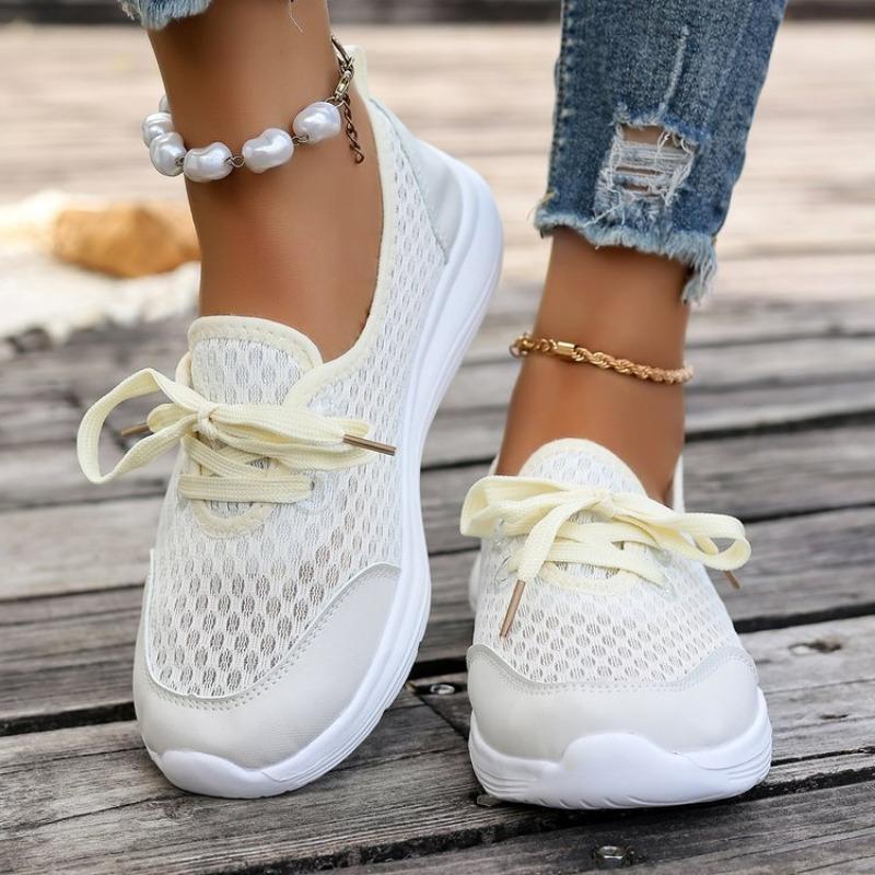 Large-sized Lazy Shoes Casual Women's Shoes Mom Shoes Low-top Flat Shoes