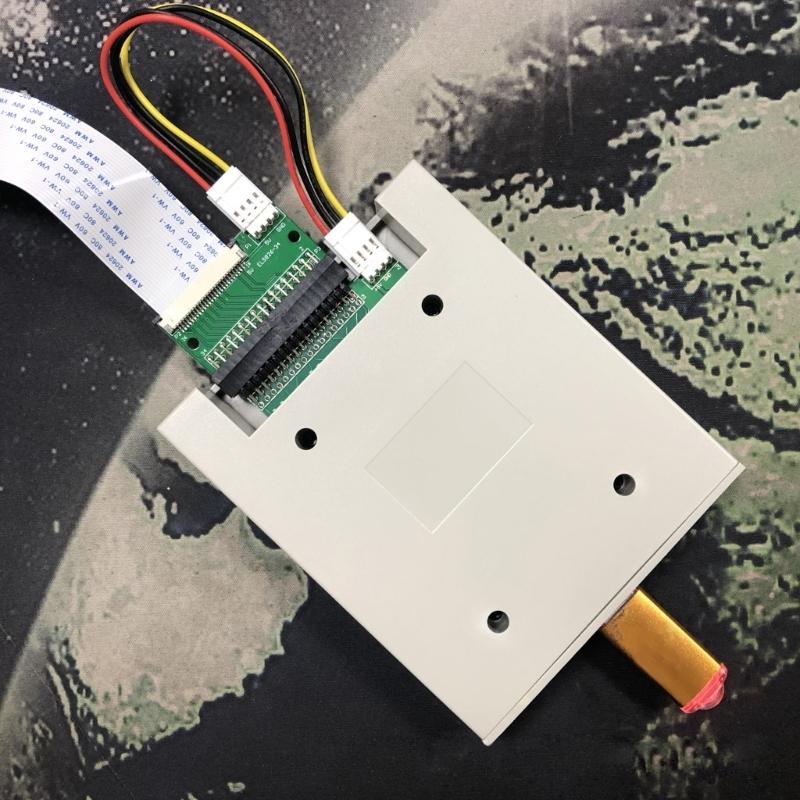 Floppy Drive Connector 1.0MM FFC/FPC 26P to 34P USB to 34P 26P Floppy Drive Converter Cable Data Transfer for 3.5" Disk