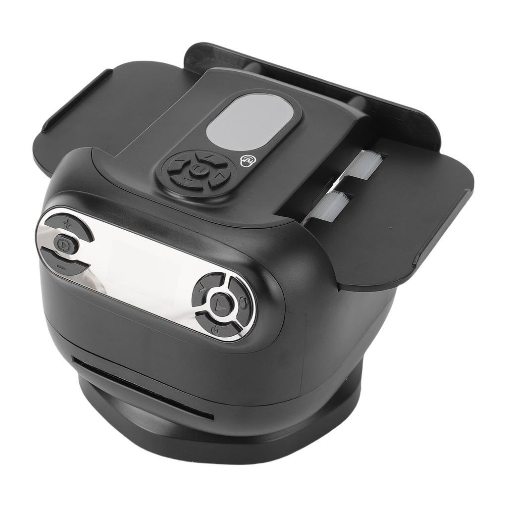Automatic Card Dealer and Shuffler 360 Degree Rotating Poker Shuffling Dealing Machine Black
