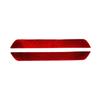 Red Carbon Fiber Interior Front Door Sill Accent Cover Trim For Tesla Model Y/3