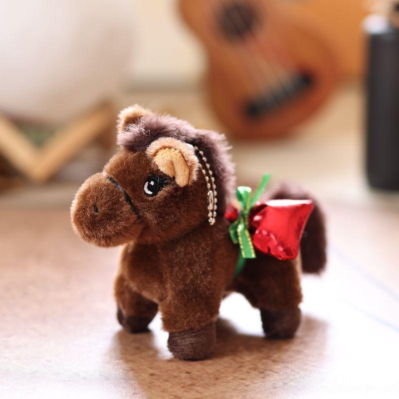 

1 шт. Каваий Пони Плюшевый Брелок Игрушка Милая Кукла Пони Симпатичный Мягкий Подвеска на Сумку Украшение для Рюкзака Подарок на День Рождения для Девочек