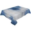 Abstrakte Moderne Blaue Tischdecke Feiertagsdeko Wasserdichte Rechteckige Tischdecken Hochzeitsdeko Tischdecke