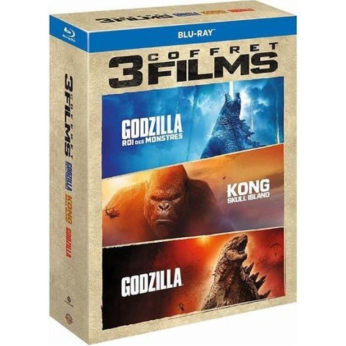 Scatola 3 Film : Godzilla Godzilla II - Re dei Mostri Kong - Isola del Teschio [Blu-Ray]