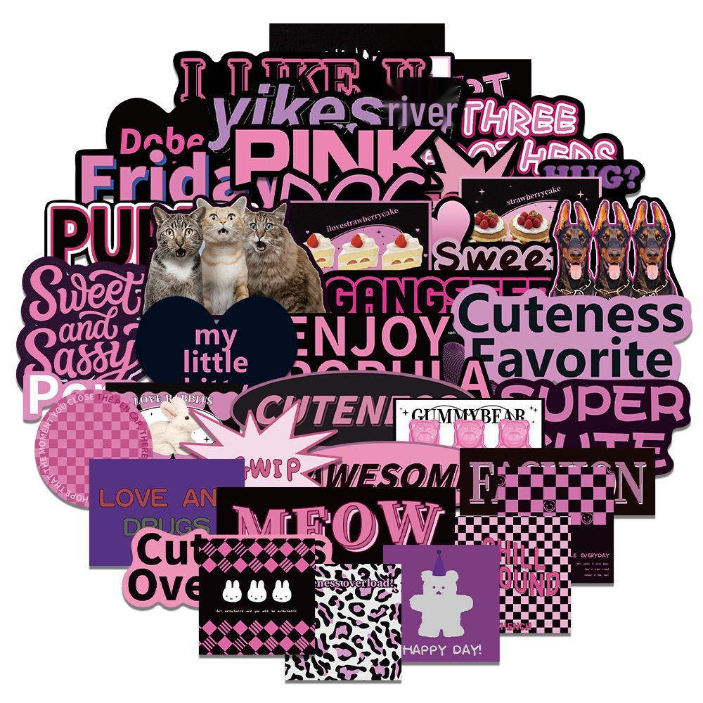 

373 Милі Мультяшні Водонепроникні Наліпки для Телефонів, Шоломів, iPad та Журналів