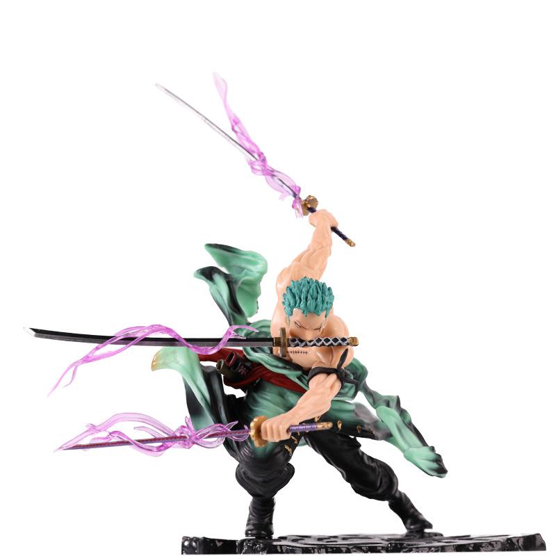 

One Piece Special Effects Edition Three Thousand Worlds Sauron Hand-made Double-headed Model, 27.5cm