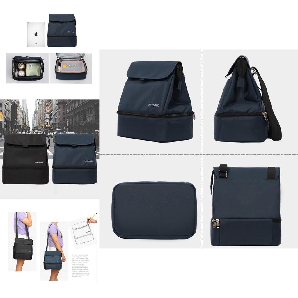 Hochwertige isolierte Lunch-Handtasche mit zeitlosem Design für Frauen und Männer