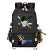 Zaino elegante di grande capacità a tema One Piece per studenti. 7529