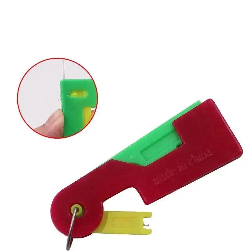 3/5uds Enhebrador de Agujas Automático Enhebrador de Agujas para Máquina de Coser Enhebrador de Agujas para Personas Mayores Suministros de Costura