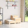 VidaXL 3-Tier Raised Bed, Flower Box, Plant Pot, Planter Box, Garden Planter for Outdoor Patio, Wood 4010313