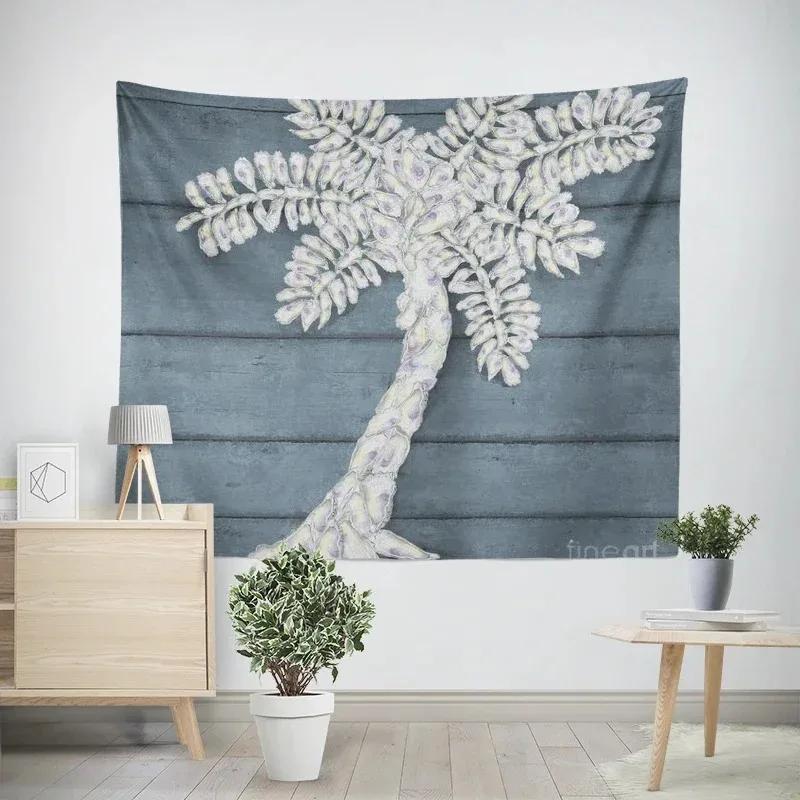 Office Living Room Tapestry Creative Starfish Turtle Pattern Hanging Cloth Home Wall Decoration Tapestry