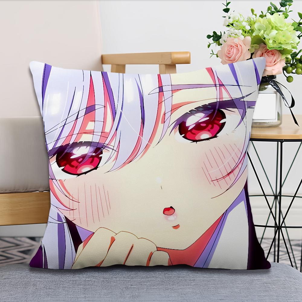 100 anime soft Comfortable Pillow Case The for Sofa Living H-Hanazono Room Girlfriends Home office Decor H-Hahari Protective Cov