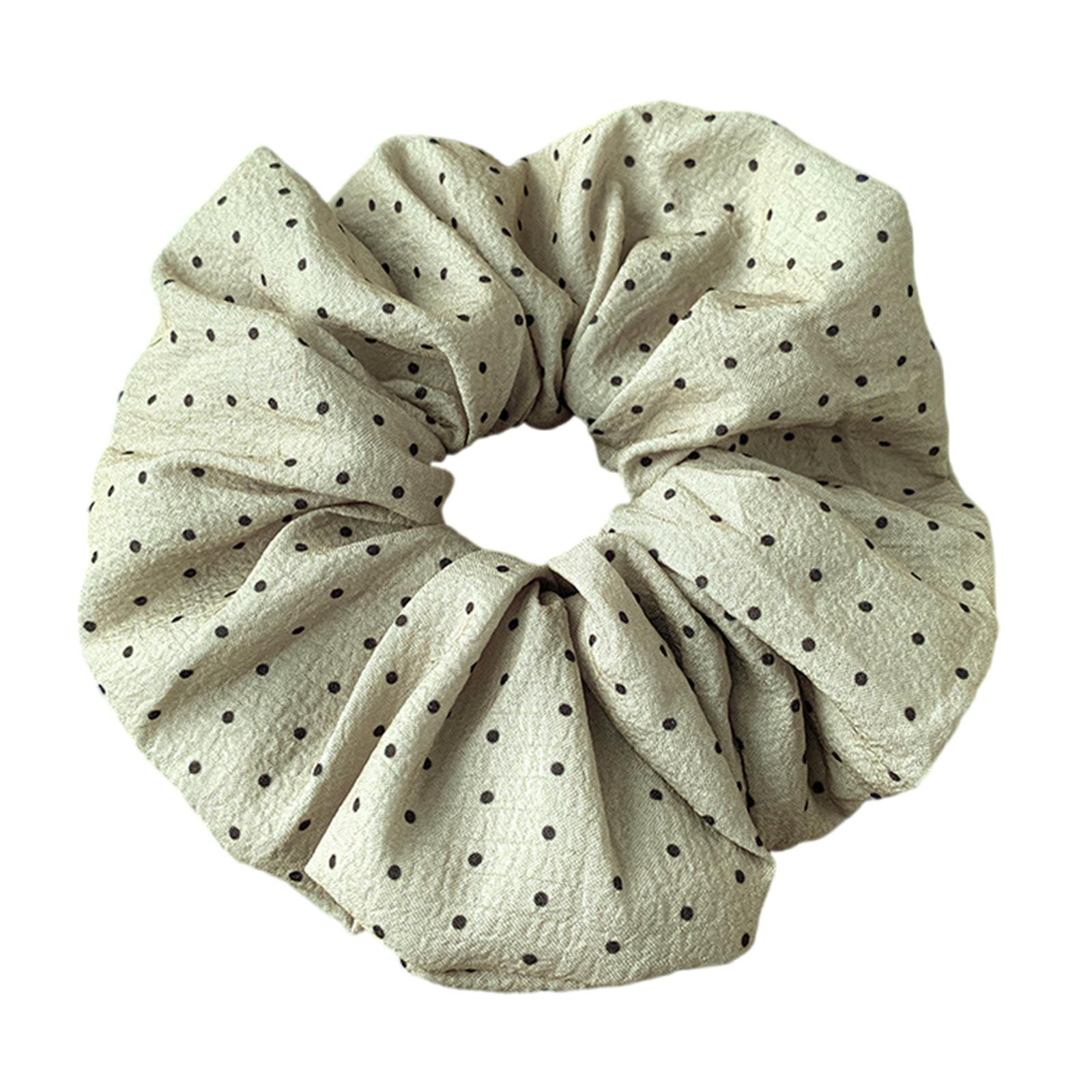 

Stylish Dot French Hair Ties Gentle On Hair Fashion Hair Decoration Statement Hairpiece Elastic Scrunchies For Women зелений/сірий колір