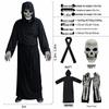 Burnt Zombie Costume Set: Halloween Masquerade Party and Haunted House Props