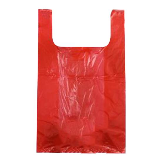 100Pcs Grocery Shopping Bags Large Capacity Strong Load-bearing Disposable Garbage Bags with Reinforced Handles