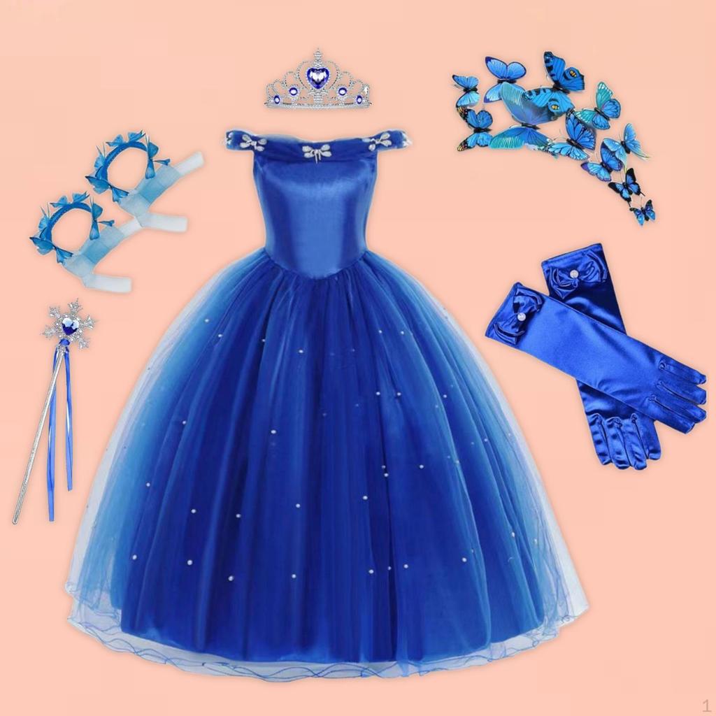 Cos Dress Prinsessekostyme for sceneopptreden