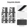 Tappetini Auto su Misura Set Anteriore e Posteriore Union Jack per Mini Cooper 2007-2023 R55 R56 R57 R60 R61 F54 F55 F56 F57 F60 Clu