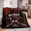 1pc Harry Potter Flannel Blanket, Soft Skin-Friendly with Digital Printing, Various Sizes Available