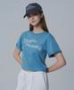 WAARFORWOMAN Wt-90 Deeply Short Sleeve T-Shirt_Blue