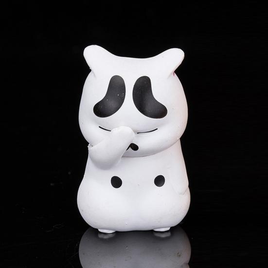 1/3Pcs Covering Face Cartoon Cat Ornament PVC Mini Kitten Figurine Statue Animal Sculpture Model Home Office Desktop Decoration