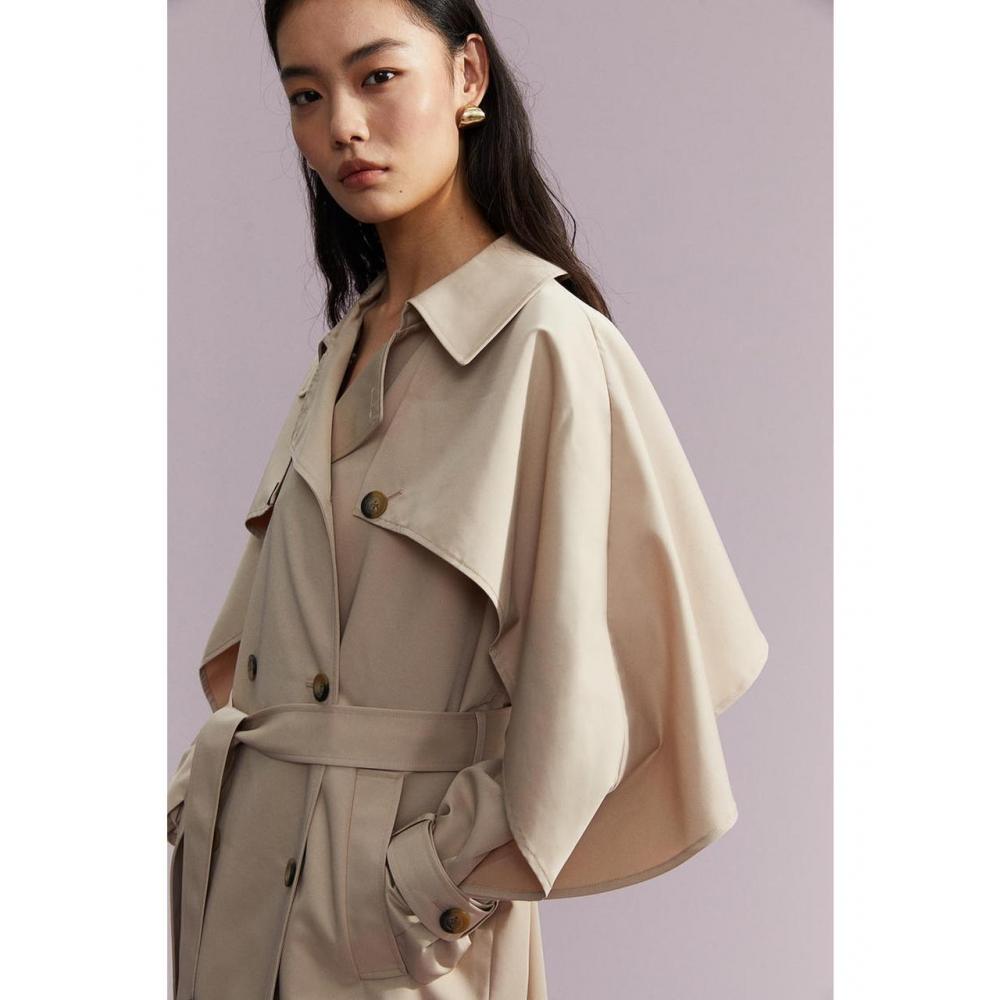 

H&M Тренч Бежевый 1211350001