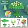 Fun Frog Balance Tree Children Montessori Math Toys Balancing Board Game Parent-child Interaction Tabletop Balance Game Toy Gift