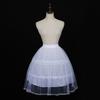 Hoop Skirt Petticoat Victorian Costume Underskirt White Half Slips for Women