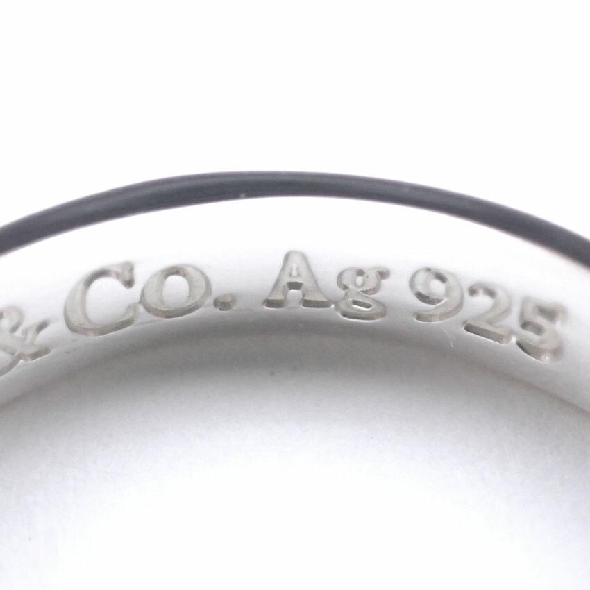 [Used] TIFFANY 925 1837 Narrow Ring/Size 9/g538-65