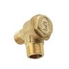 Oil-free Solenoid Valve 2 Way Normally Closed Air Brass