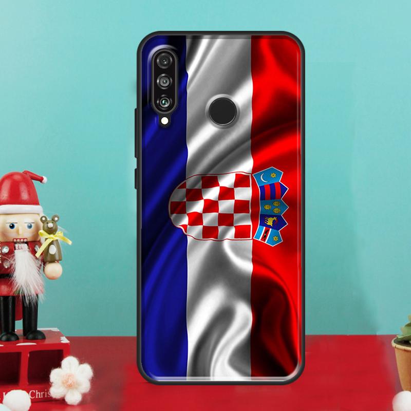 Croatia Flag For Huawei Nova 12i 12s 11i 5T Y90 Y70 Y60 Y61 Y91 Y72 9 10 SE P60 Pro P20 P30 P40 Lite Case