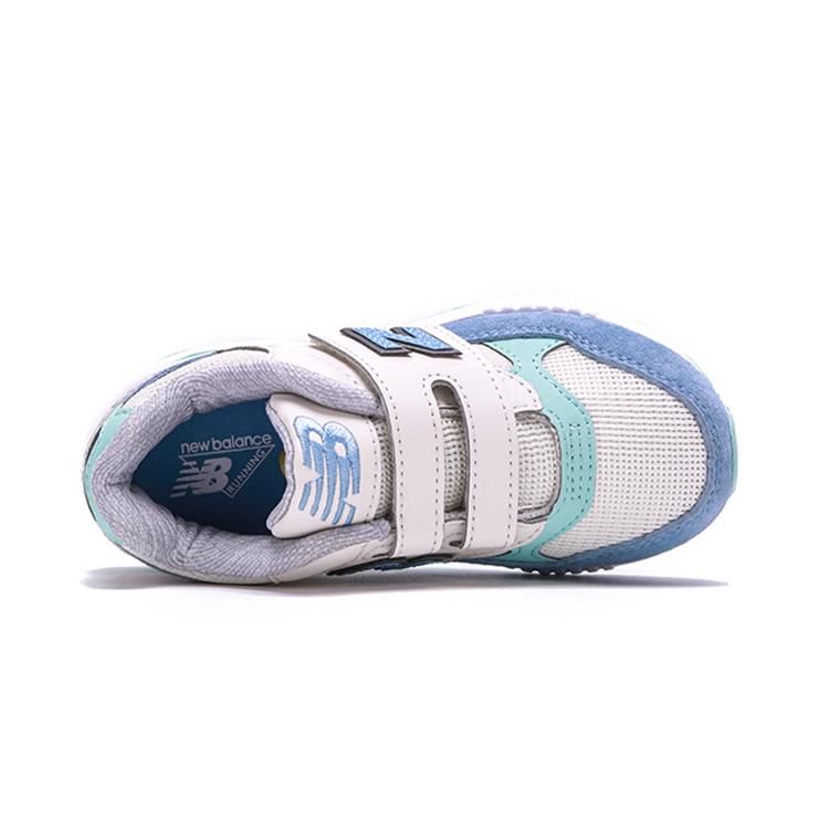 New Balance NB 530 Comfortable Cushioning Abrasion Resistant Breathable Low Top Kids' Running Shoes White Blue KV530SEP