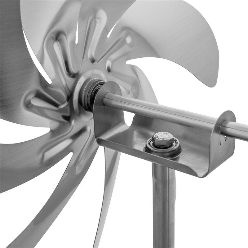 Vielseitige Windmühle Speedy 28 Plus Aus Edelstahl Kugellager, Mit Windfahne (360° drehbar) 1 Stück