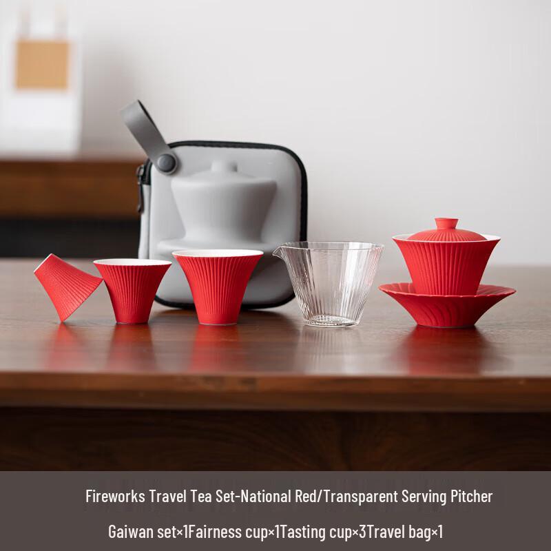 Dong Ciren Portable Ceramic Travel Tea Set