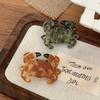 Women Hair Clip Crab Design No Damage To Hair Mini Hairpin Thick Thin Curly Straight Hair Small Sea Animal Hair Barrettes