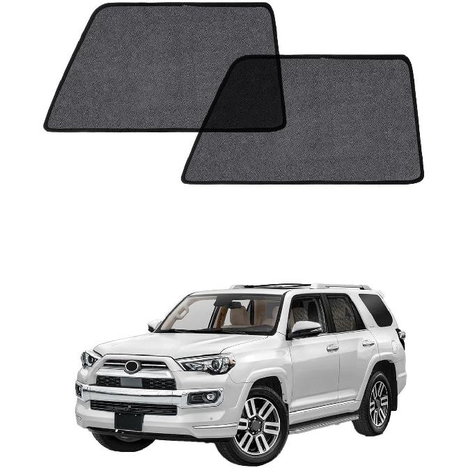 Car Window Shade for Subaru Forester -2024,2 Pack UV & Glare Protection, Breathable Privacy Screen, ect & Bug Blocker Magnetic Mesh Side Rear Sun