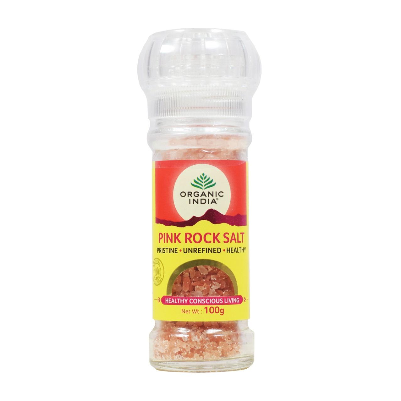 

Розовая Соль (100 г), Pink Rock Salt, Organic India