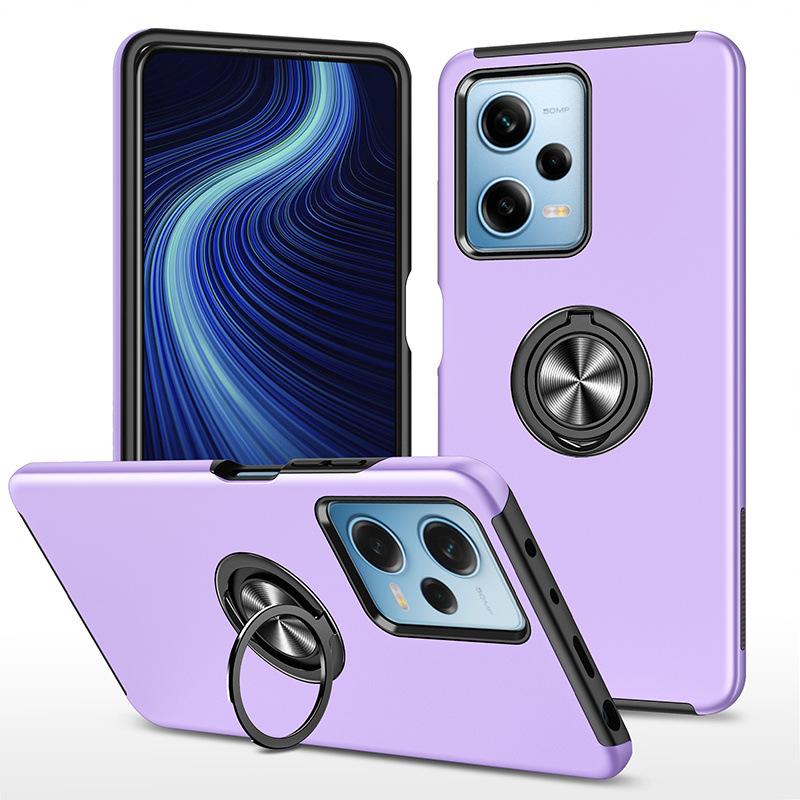 Suitable for Samsung S25 Ultra Magnetic Suction Bracket Anti Fall Mobile Phone Case A53 Hidden God Ring Protection Case