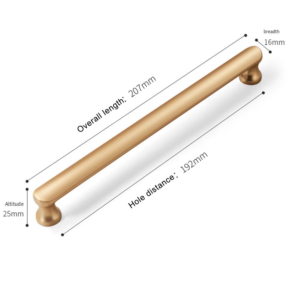 Cabinet Handles Furniture Wardrobe Door Handle Hardware Kitchen Cupboard Pulls Zinc Alloy Cabinet Pulls Drawer Knobs